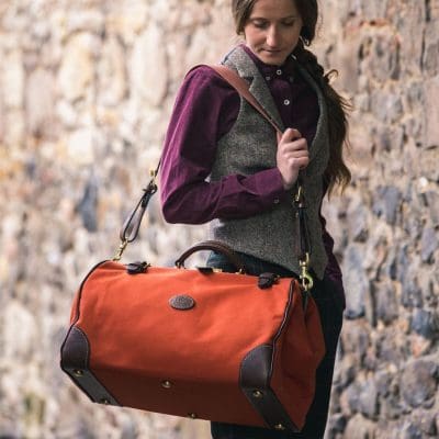 Gladstone Canvas & Leather- Waterproof travelling bag