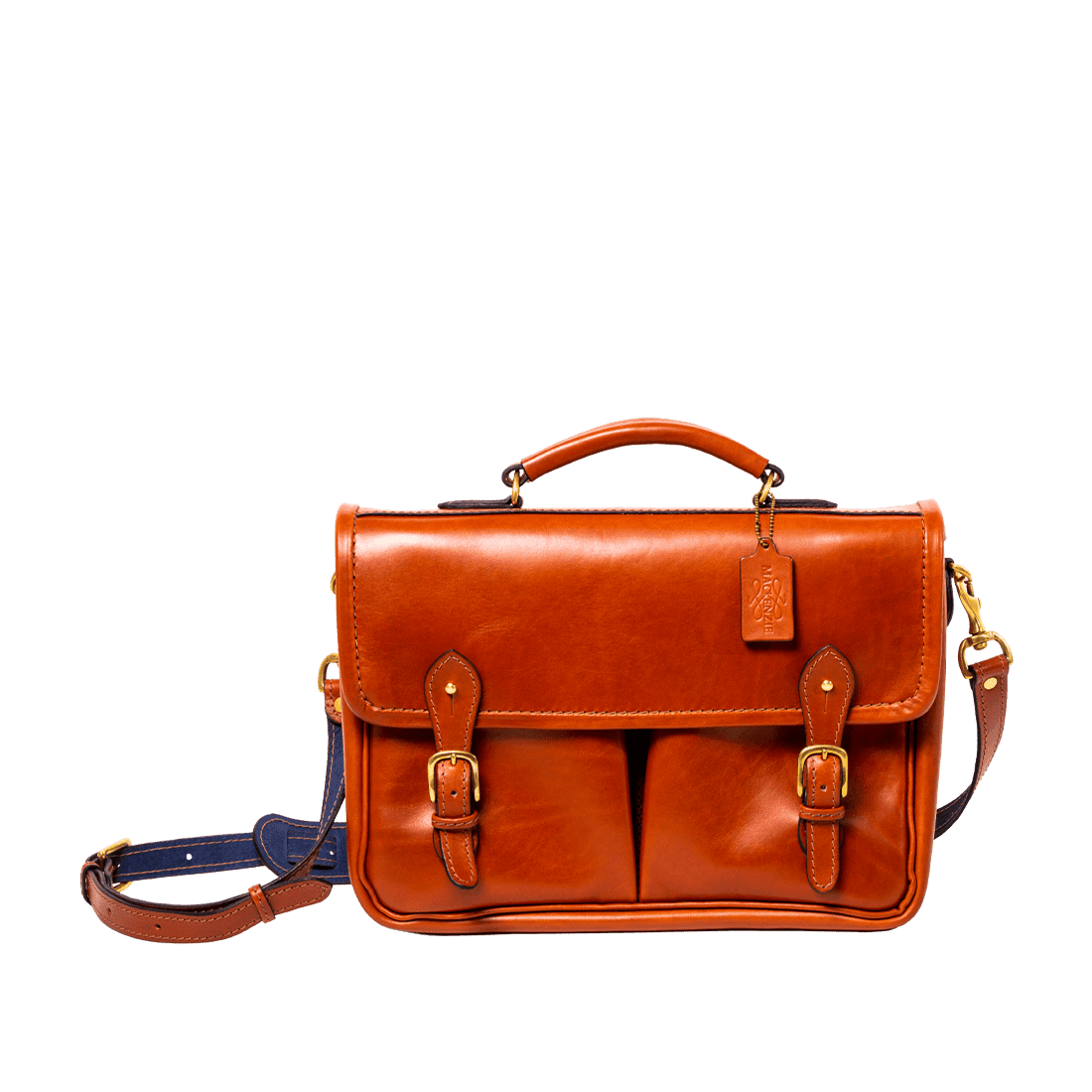 Edinburgh Briefcase Personalisation - Mackenzie Leather Edinburgh